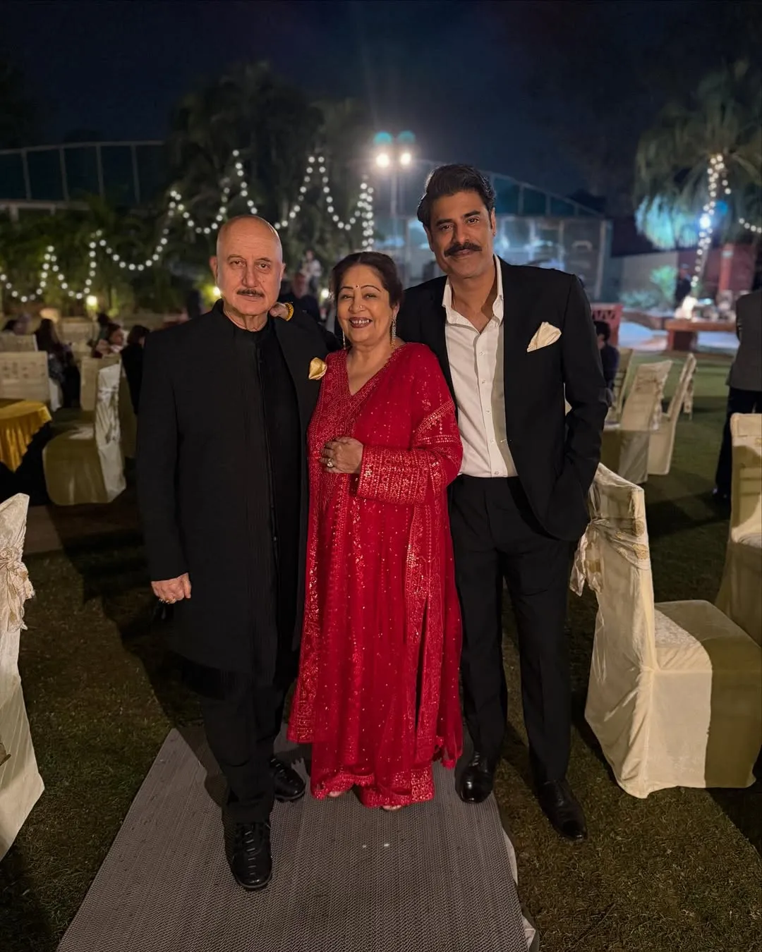 Anupam Kher and Kirron Kher