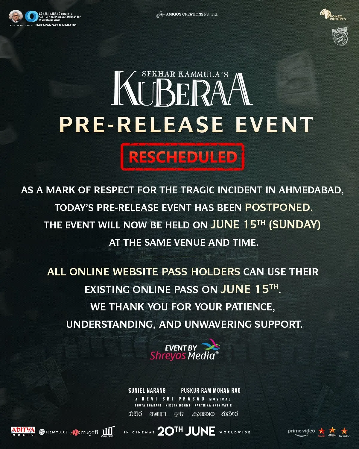 kuberaa event