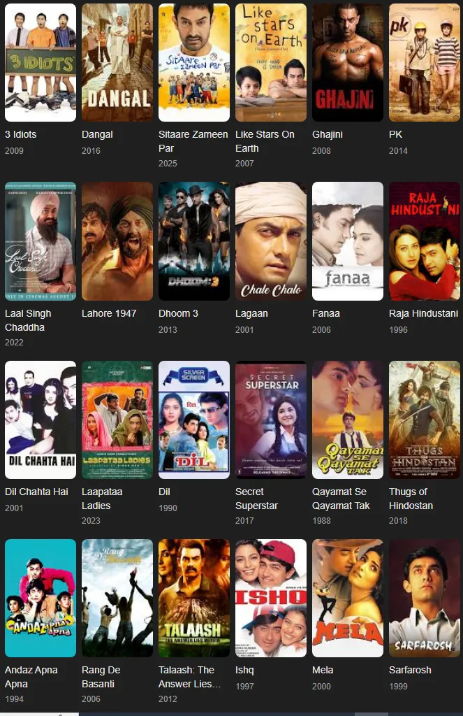 aamir khan movies
