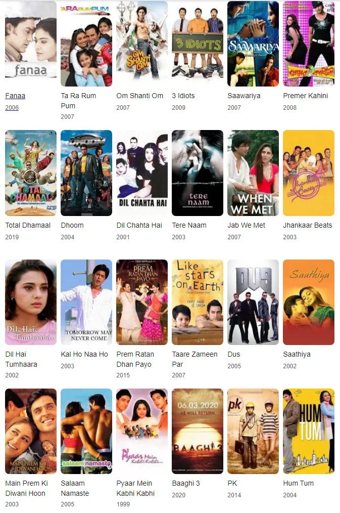 Shaan sung songs in these films (1)