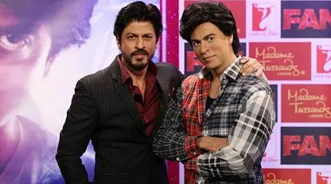 Shah Rukh Khan unveils Fan inspired wax figure at Madame Tussauds |  Bollywood News - The Indian Express