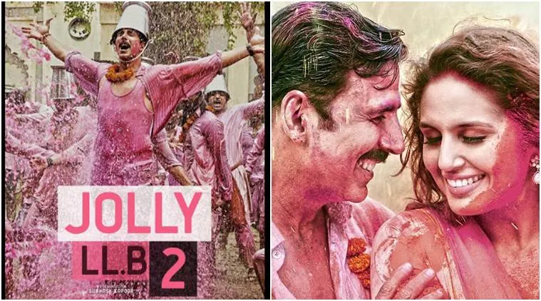 Akshay Kumar and Huma Qureshi 'Go Pagal' Splashing Holi Colors with their  Jolly LL.B 2 - w3buzz