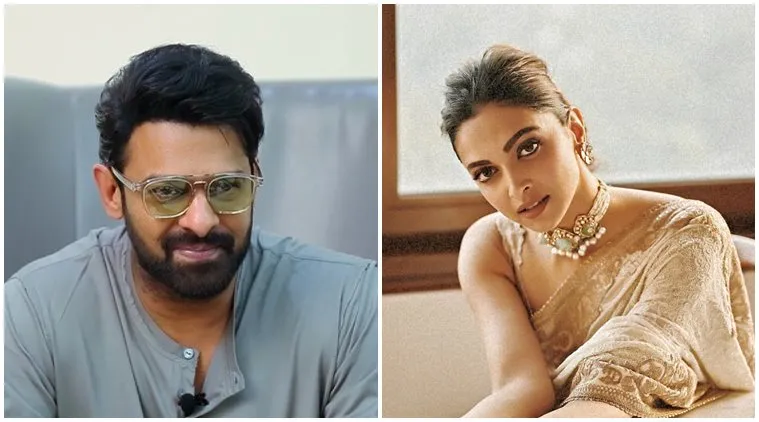 Prabhas and Deepika Padukone