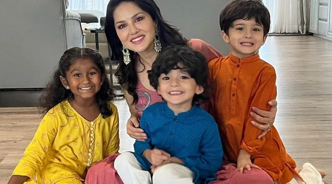 Sunny Leone's kids 