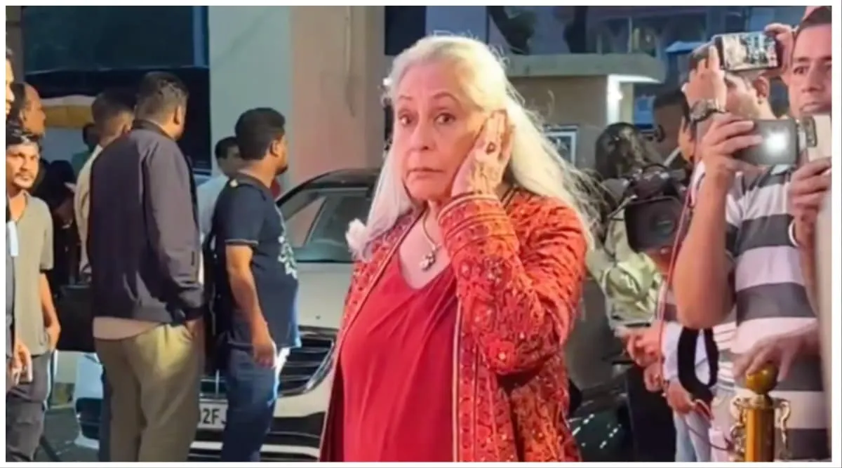 Jaya Bachchan scolds photographers for shouting at Rocky Aur Rani Kii Prem  Kahaani screening, says 'I am not deaf'. Watch | Bollywood News - The  Indian Express