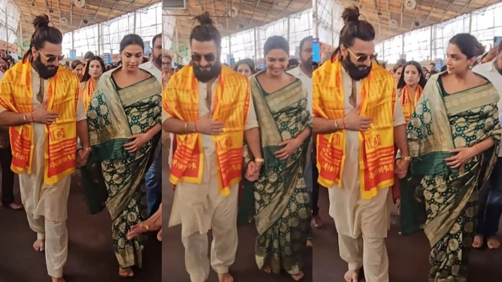 Deepika Padukone, Ranveer Singh visit Siddhivinayak temple ahead of due  date. Watch | Bollywood News - The Indian Express
