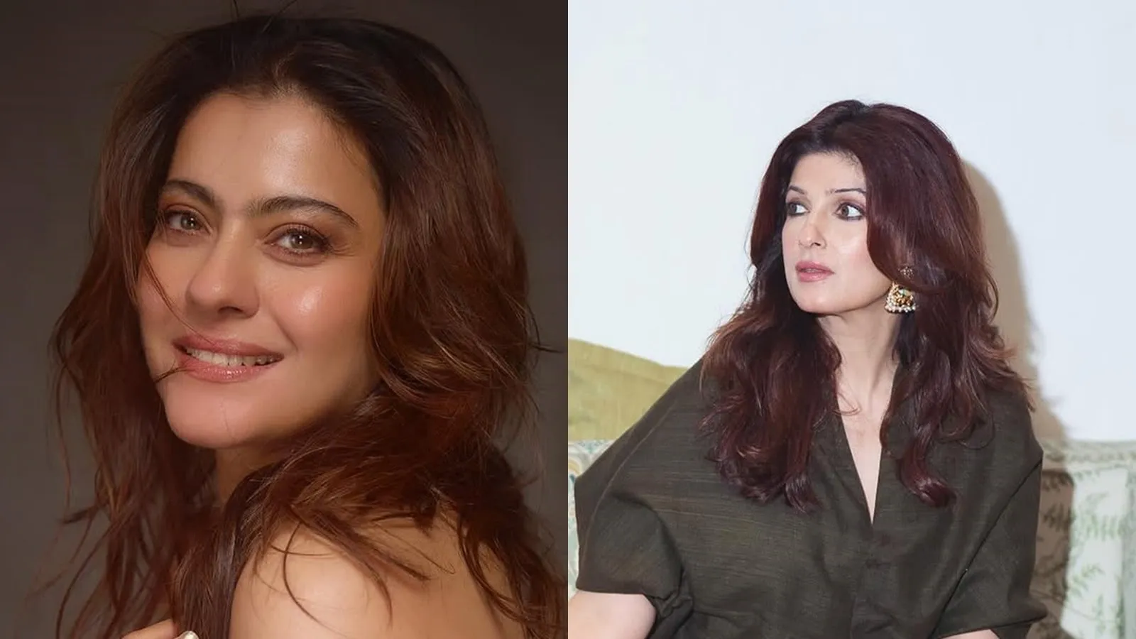 Twinkle Khanna and Kajol 