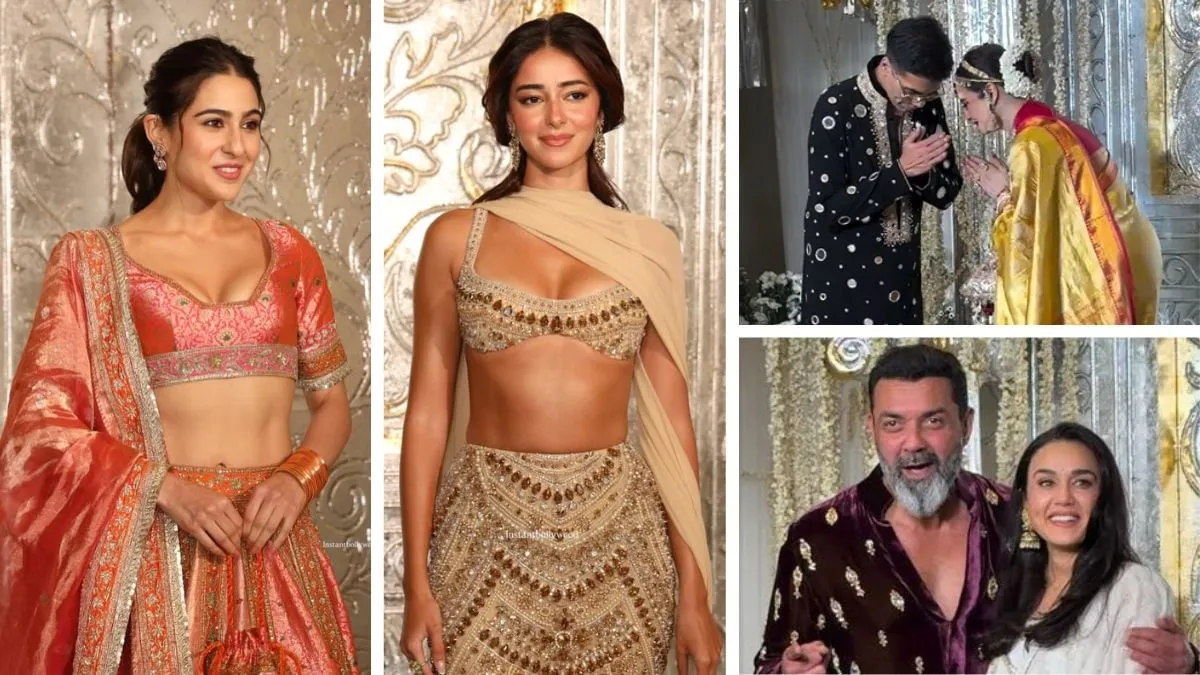 Bollywood put their glam game on, at Manish Malhotra's Diwali bash 2025 |  In Pictures - Lifestyle gallery News | The Financial Express