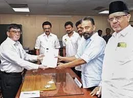 Kamal Haasan files nomination