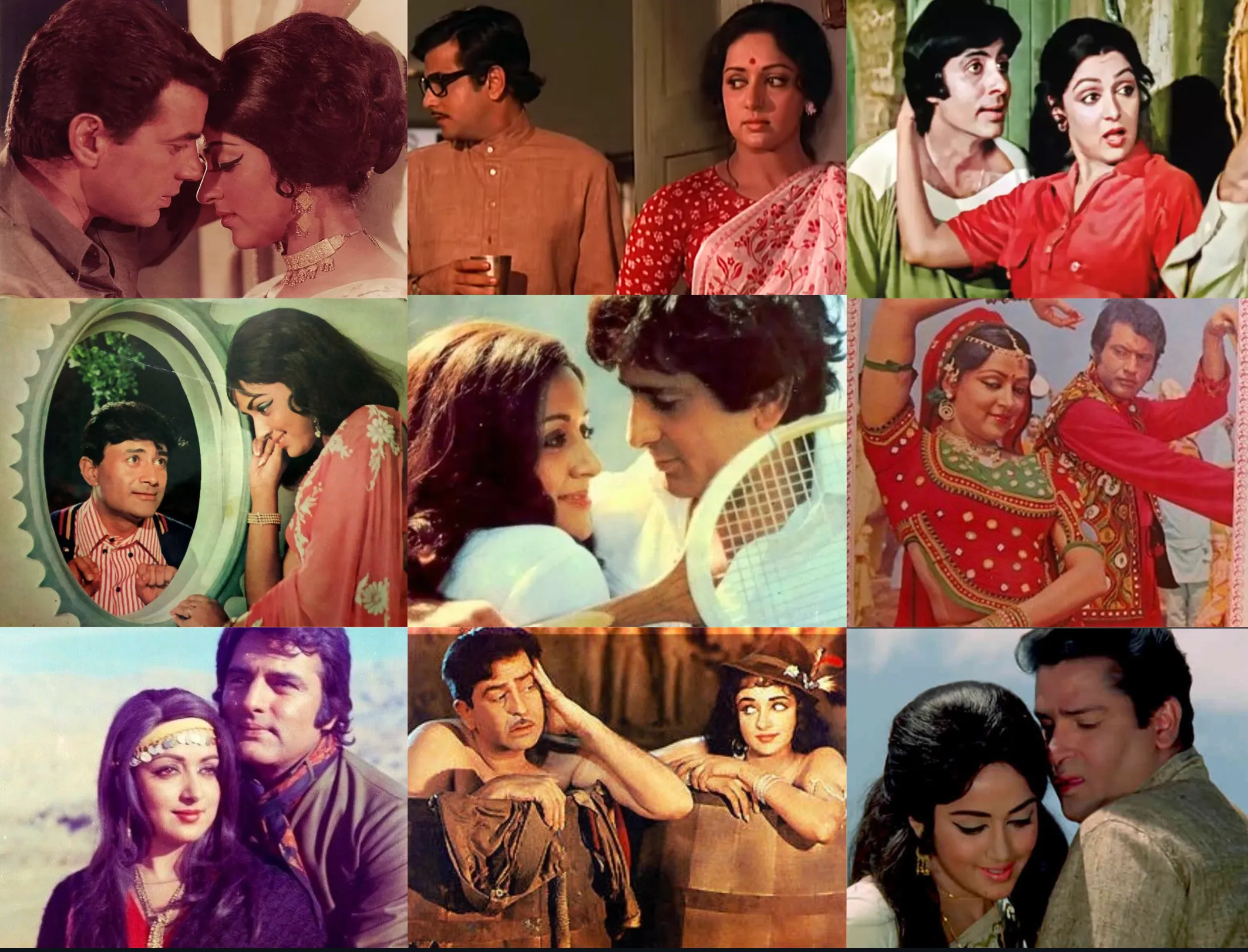Dream Girl Hema Malini was truly a dream pairing for actors across eras as  she delivered 87 successful movies (50+ hits) with Dharmendra (33 movies),  Jeetendra (21), Dev Anand, Big B, Shashi