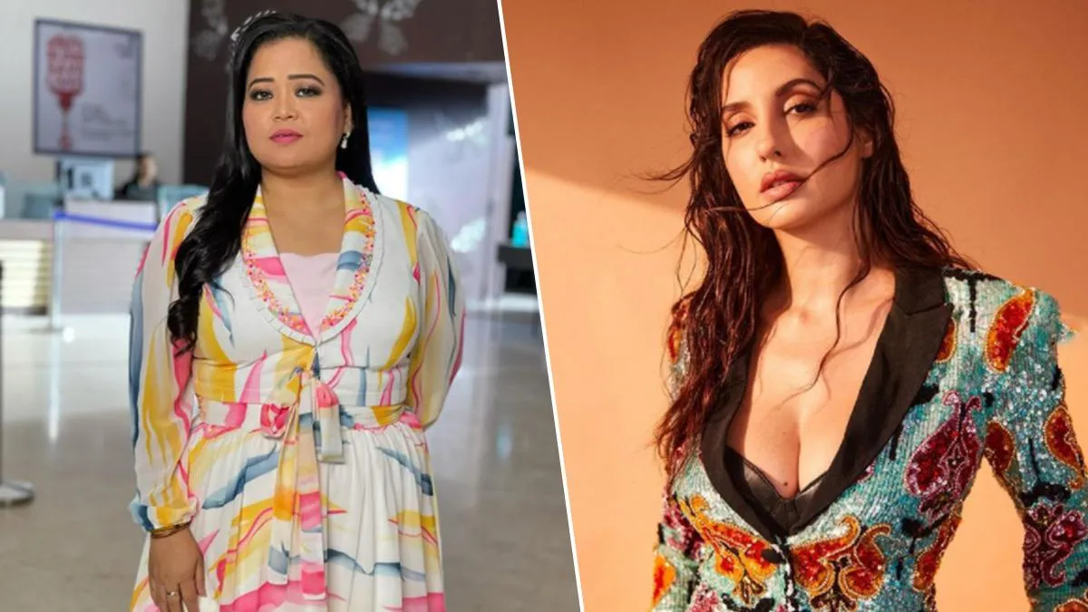 नोरा के लिए पैपराजी ने भारती सिंह को किया इग्नोर, कॉमेडियन ने दिया ऐसा  रिएक्शन, छूट गई लोगों की हंसी - Paparazzi ignored bharti singh For Nora  Fatehi on Dance Deewane set watch viral video tmov - AajTak