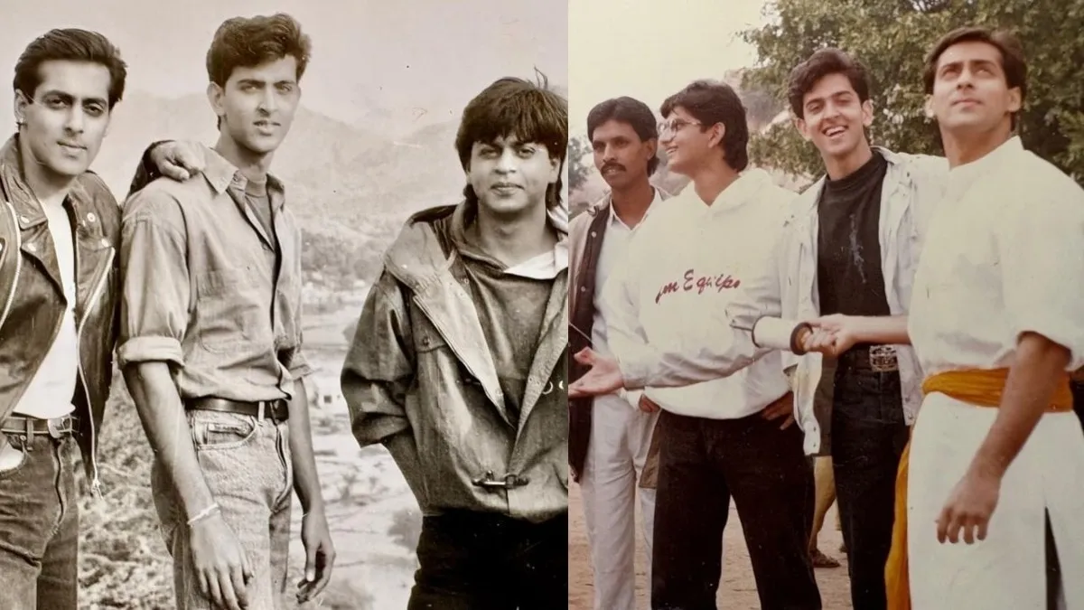 जब शाहरुख-सलमान की कार के बोनट पर कूद गए थे ऋतिक रोशन, सुनाया मजेदार किस्सा  - actor hrithik roshan shares some fun facts about film karan arjun reveals  shahrukh and salman tmov -