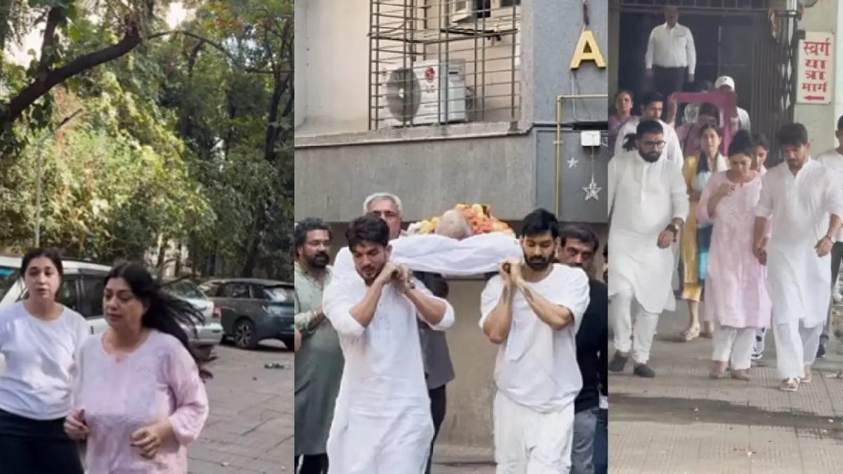 Arjun Bijlani Breaks Down At His Father-in-law's Funeral, Holds His Son  Close During Last Rites | Republic World
