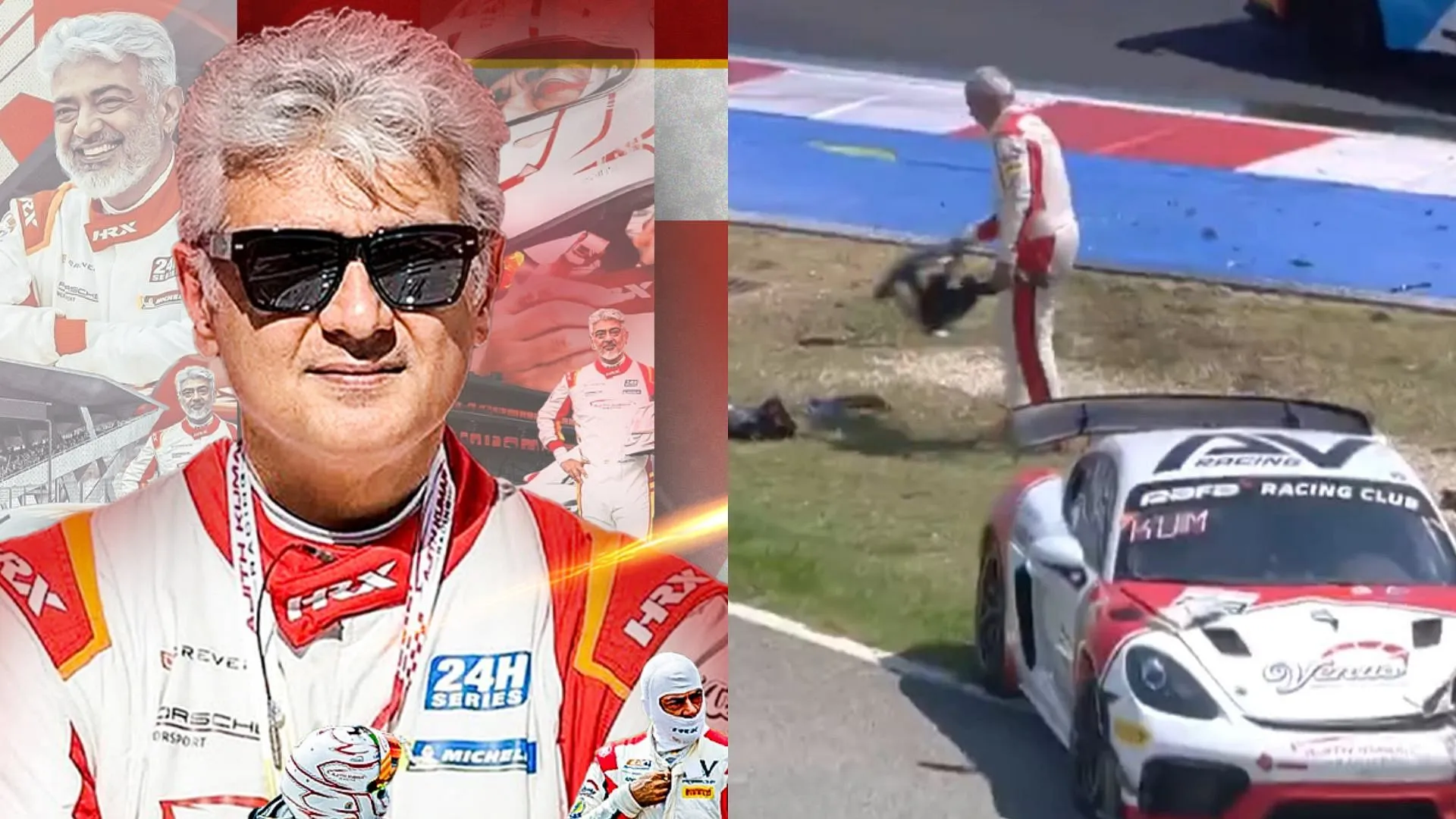 Ajith Kumar car accident