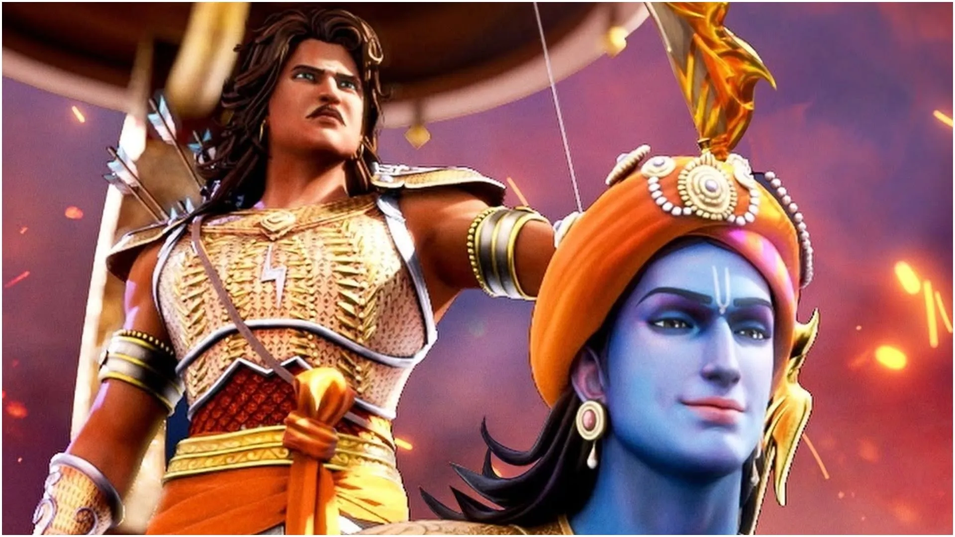Netflix Animated Series Kurukshetra Trailer Release Film Will Be Streaming From 10th October