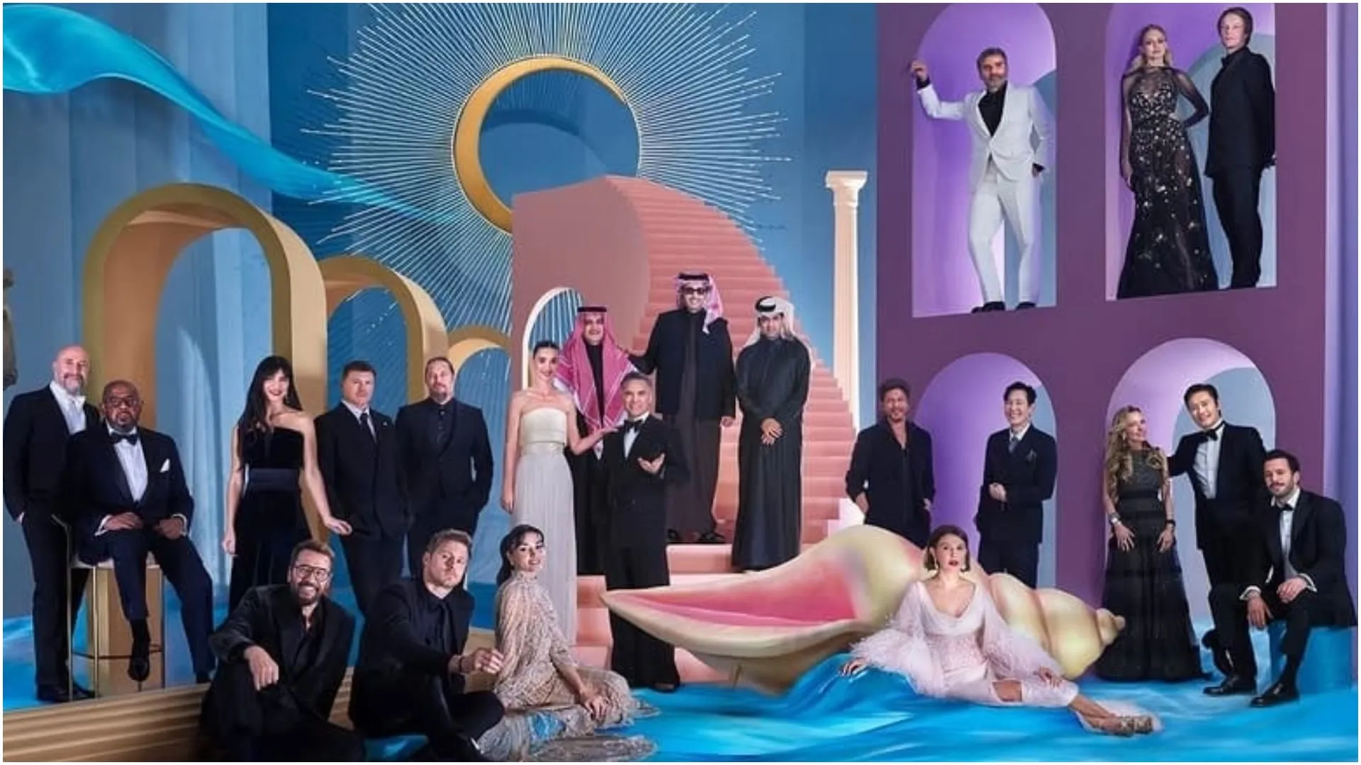 Shah Rukh Khan Meets Katy Perry Millie Bobby Brown And Lee Jung Jae At Joy Awards 2026 in Riyadh Photos Viral