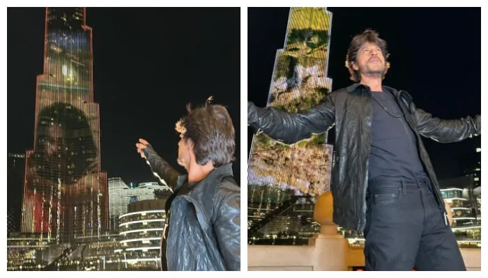 Shah Rukh Khan's 'Pathaan' trailer lights up Burj Khalifa in Dubai: See Pics