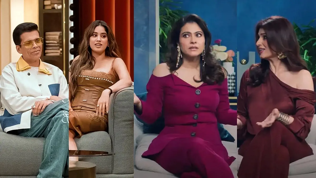 Kajol and Twinkle Khanna say physical infidelity in marriage is no  'deal-breaker', Janhvi Kapoor differs