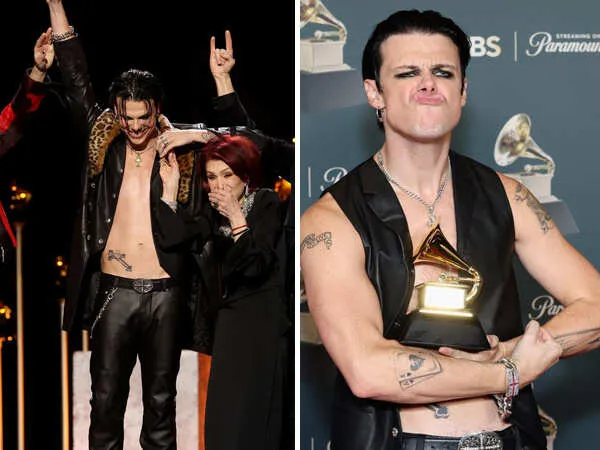Grammys 2026: Yungblud Pays Tribute to Ozzy Osbourne After Winning Best  Rock Performance Award | Filmfare.com
