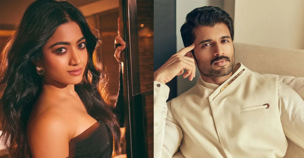 Rashmika Mandanna and Vijay Deverakonda 