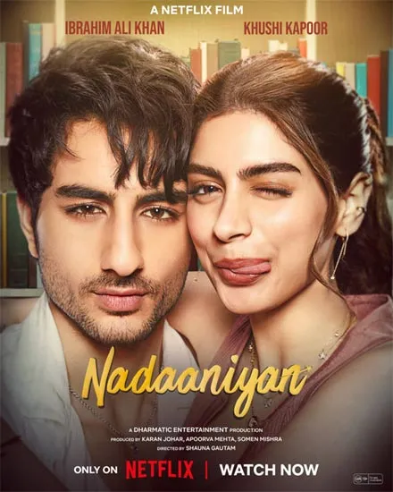 Nadaaniyan OTT Movie Review, Ibrahim Ali Khan, Khushi Kapoor