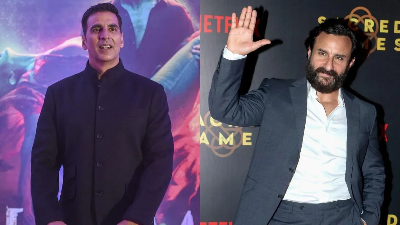  Akshay Kumar ,Saif Ali Khan