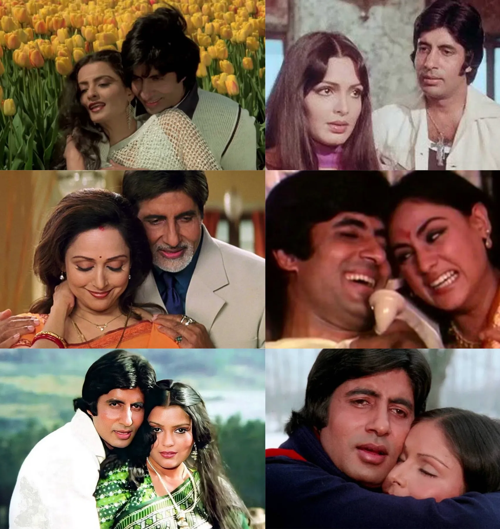 Amitabh Bachchan was pairedAmitabh Bachchan experimenting with new roles