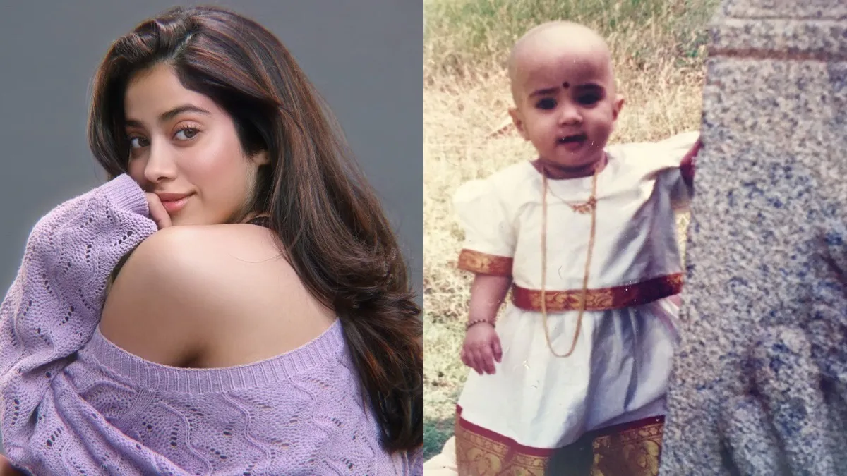 Janhvi Kapoor's childhood photo