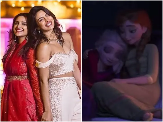 Watch: Chopra sister-Priyanka and Parineeti cast an indelible magic as Elsa  and Anna in 'Frozen 2' Hindi Trailer