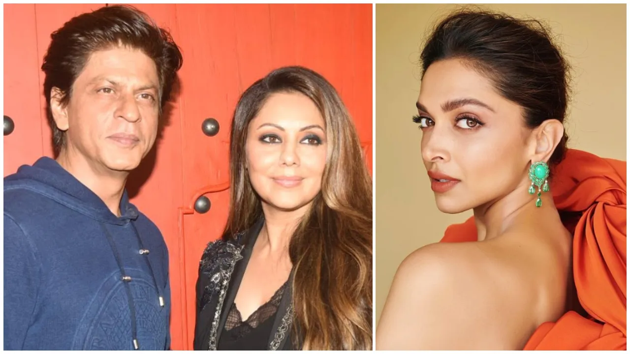  Deepika Padukone Shah Rukh Khan and wife 