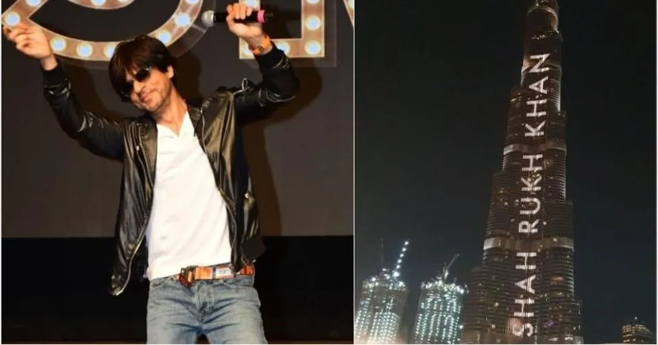 Burj Khalifa Lights Up 'Badshah' Shah Rukh Khan's Name On His Birthday,  Leaves Fans Overwhelmed