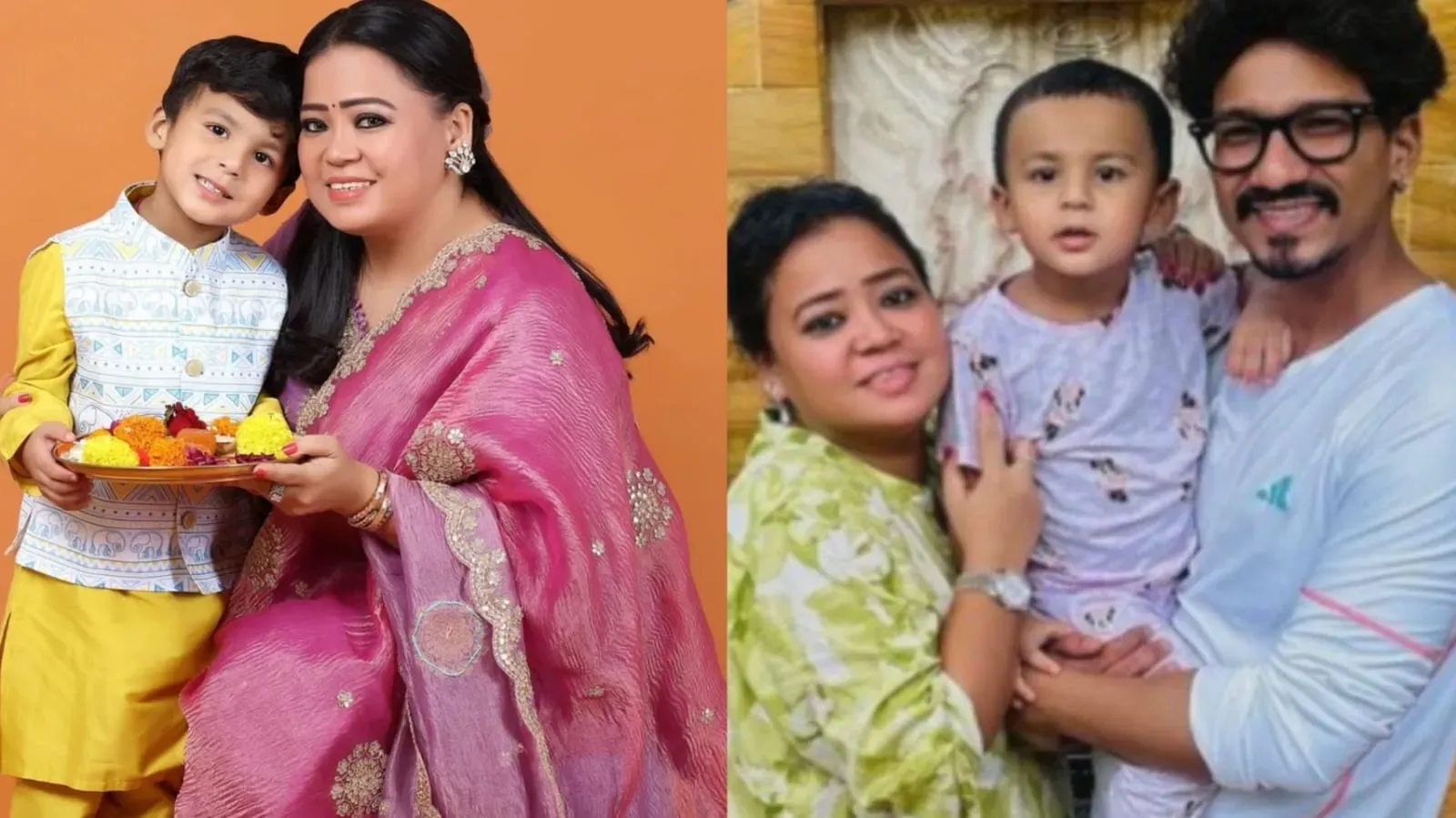 Bharti Singh's Son Gola Asks Media for Chocolate, Internet Calls Him ' Shinchan' | The Filmy Charcha