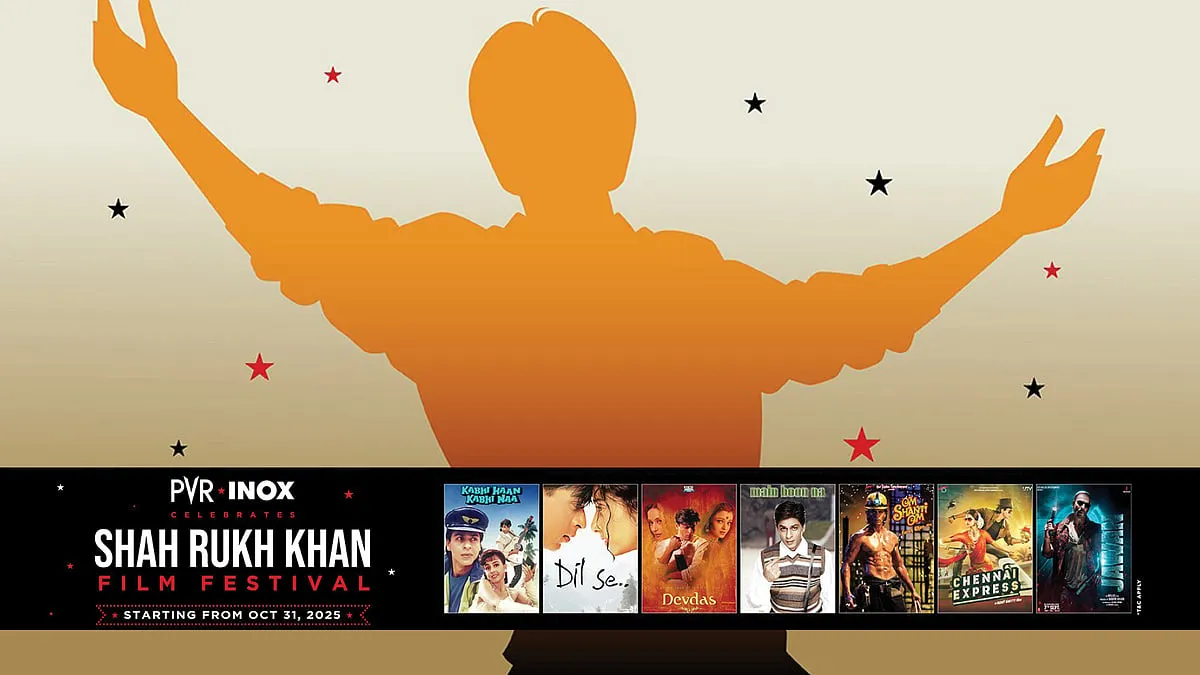 PVR INOX to celebrate Shah Rukh Khan's 60th birthday with a special film  festival