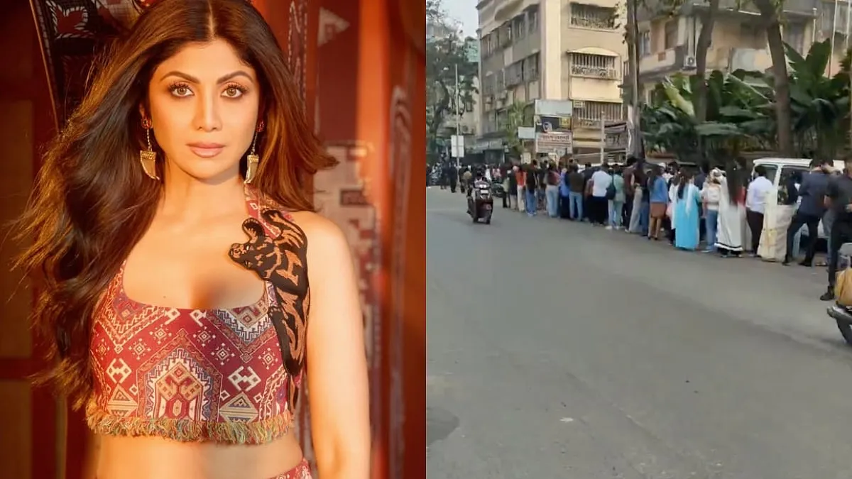 Anything Offered Free...': X User Calls Crowd 'Shameless' As Video Shows Long  Queue For Free Breakfast At Shilpa Shetty's AmmaKai In Mumbai