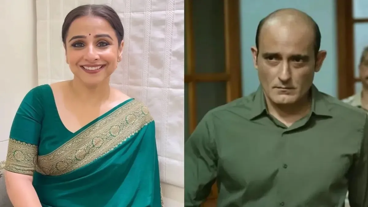 Vidya Balan and Akshaye Khanna