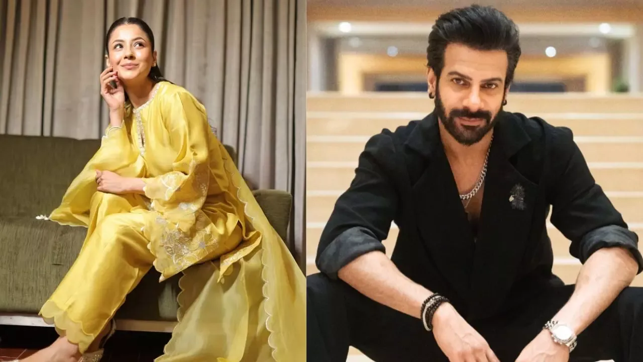 Shehnaaz Gill ,Karan Veer Mehra 