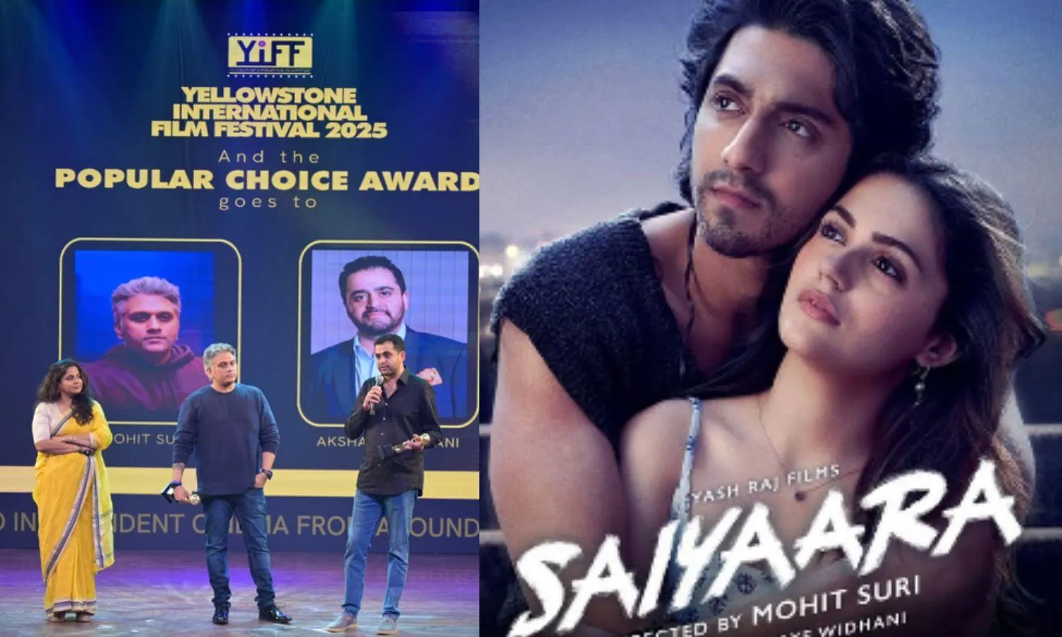 Mohit Suri recalls how Aditya Chopra supported 'Saiyaara' in an era of  explosive action films at Yellowstone film festival