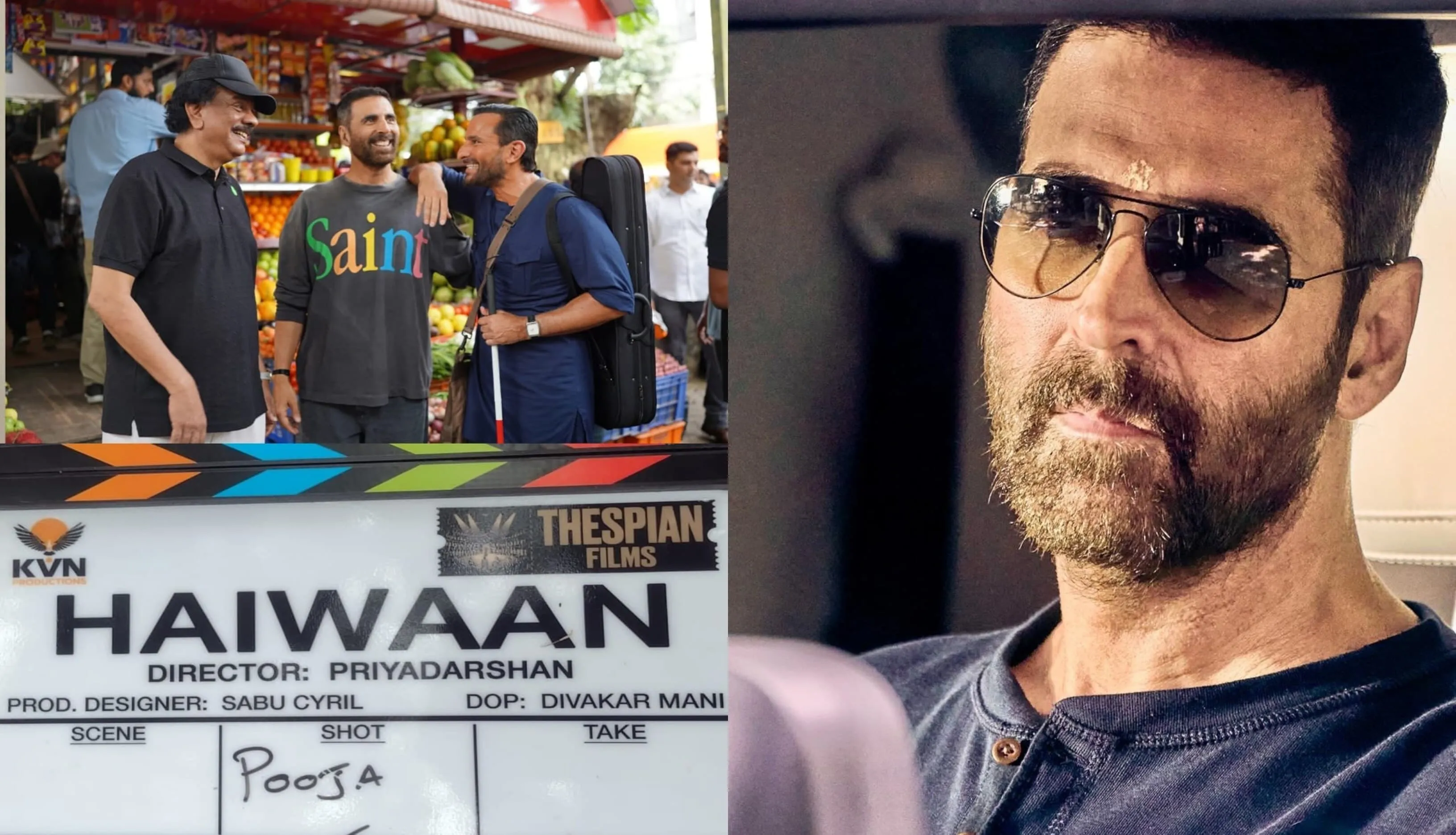 Exclusive| Akshay Kumar is menacing as a villain in FIRST look from Saif  Ali Khan co-starrer Haiwaan