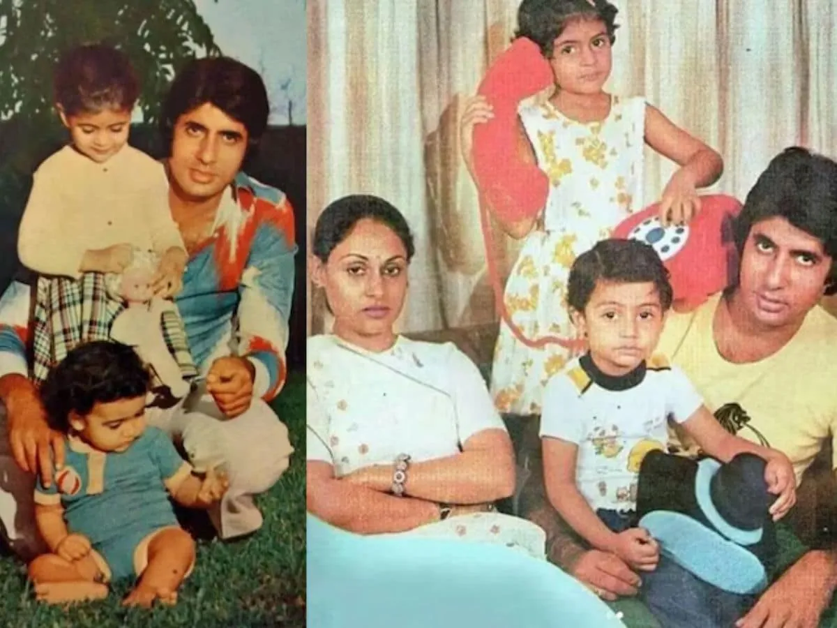 amitabh bachchan family