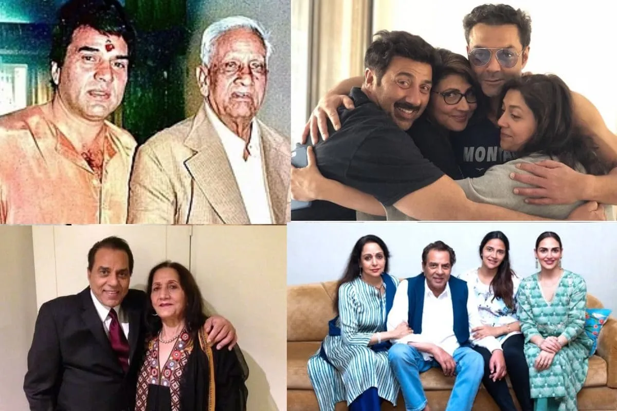 2 पत्नी, 3 बहूएं, 6 बच्चे, 13 नाती-पोते...धर्मेंद्र का खुशहाल परिवार, कोई  रहा पर्दे में तो कोई अपनी मर्जी का मालिक - News18 हिंदी