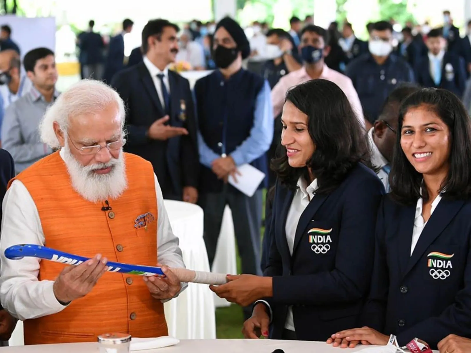 EXCLUSIVE - PM Modi Shares Light-hearted Moments with Olympians Who Came Bearing Gifts for Him | Sports News - News18