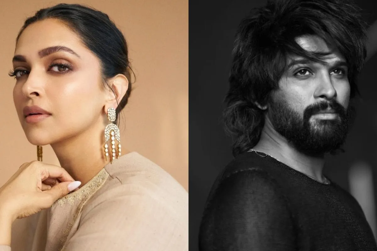 Deepika and allu arjun 