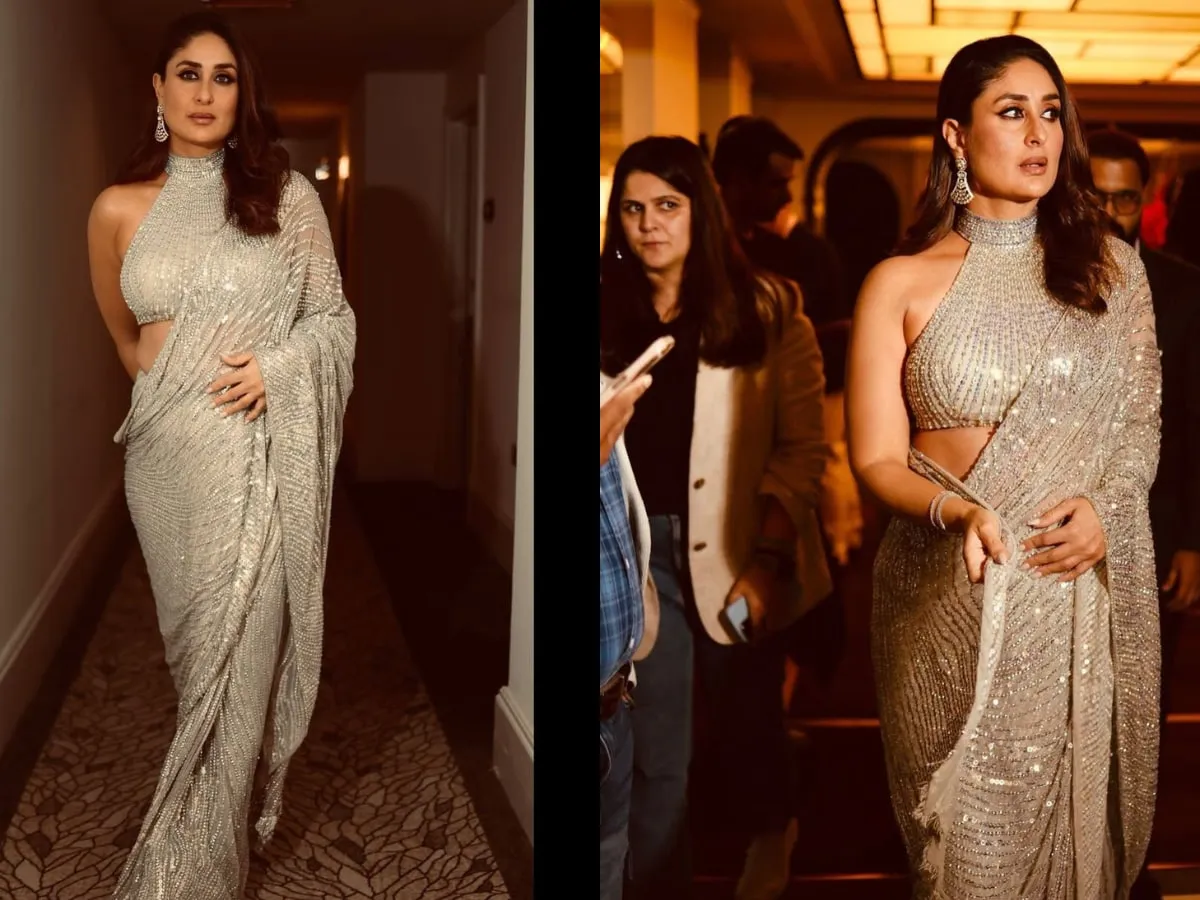 Kareena Kapoor Just Redefined Saree Glam At Birmingham In A Shimmering Manish  Malhotra Look | Lifestyle News - News18