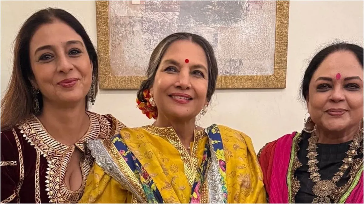 Shabana Azmi Drops RARE Pic With Niece Tabu And Bhabhi Tanvi Azmi From  Diwali Bash | Bollywood News - News18