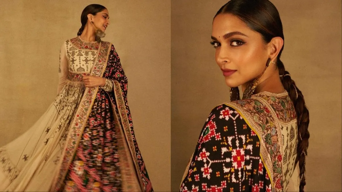 Deepika Padukone Reimagines Heritage With A Contemporary Patola Moment |  Fashion News - News18