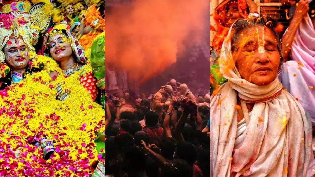 Forget The Gulaal: Add Vrindavan's 'Phoolon Ki Holi' And Widows'  Celebration To Your Instagram Bucket-Lists | Travel News - News18