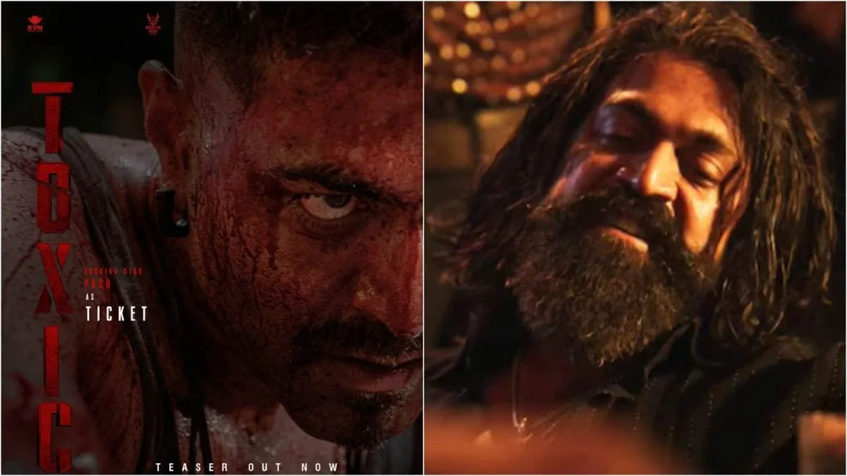 Toxic Makers Introduce Yash's Character 'Ticket', New Poster Confirms His  Dual Role | Regional Cinema News - News18