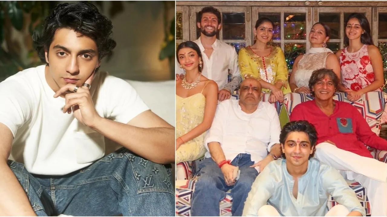 ahan pandey family