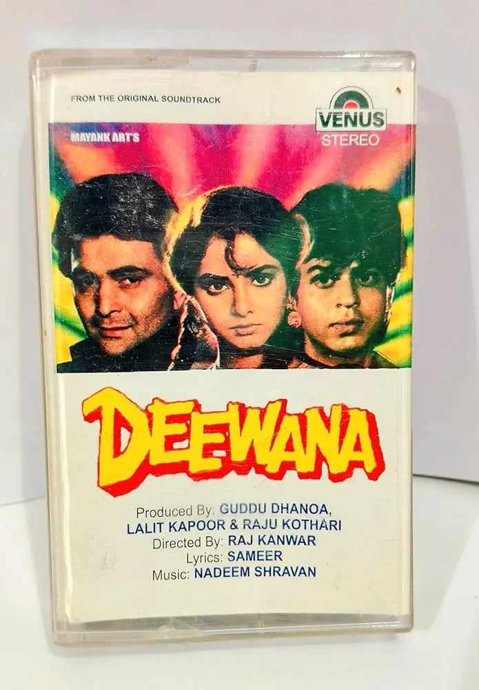 Deewana Original Film Soundtrack Audio Cassette, Stereo, Music by Nadeem  Shravan: Nadeem-Shravan, Nadeem-Shravan, Nadeem-Shravan: Amazon.in: Music}