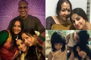 Have you seen these photos of Vidya Balan with her family?